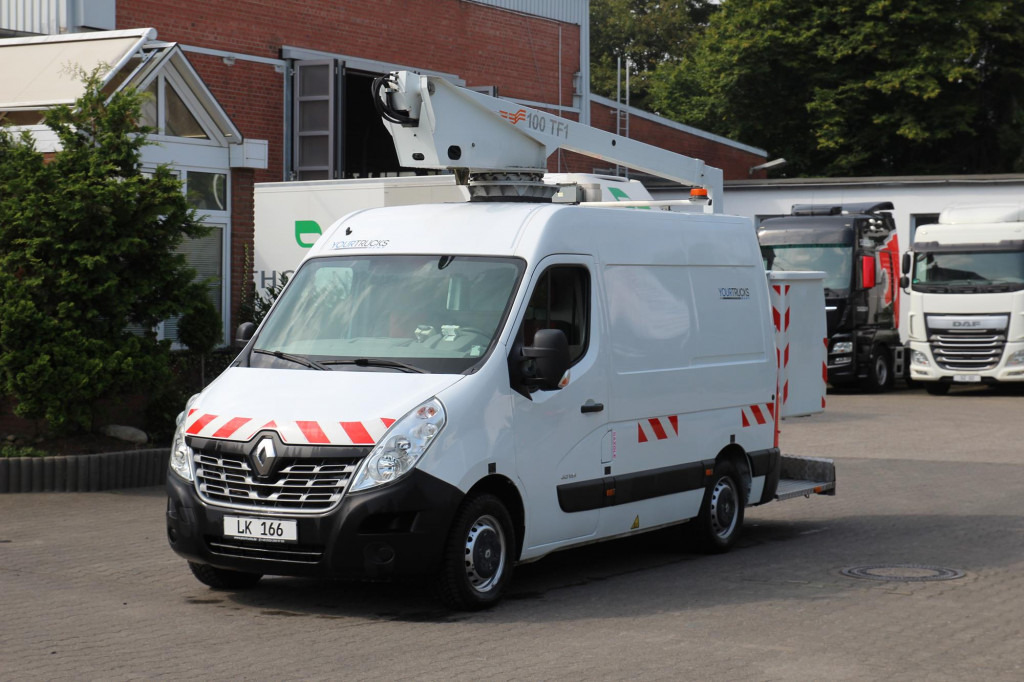 Renault Master Comilev 100TF1 10m Klima nur 423h HU-UVV - 车载空中平台:图1 Renault Master Comilev 100TF1 10m Klima nur 423h HU-UVV - 车载空中平台:图1