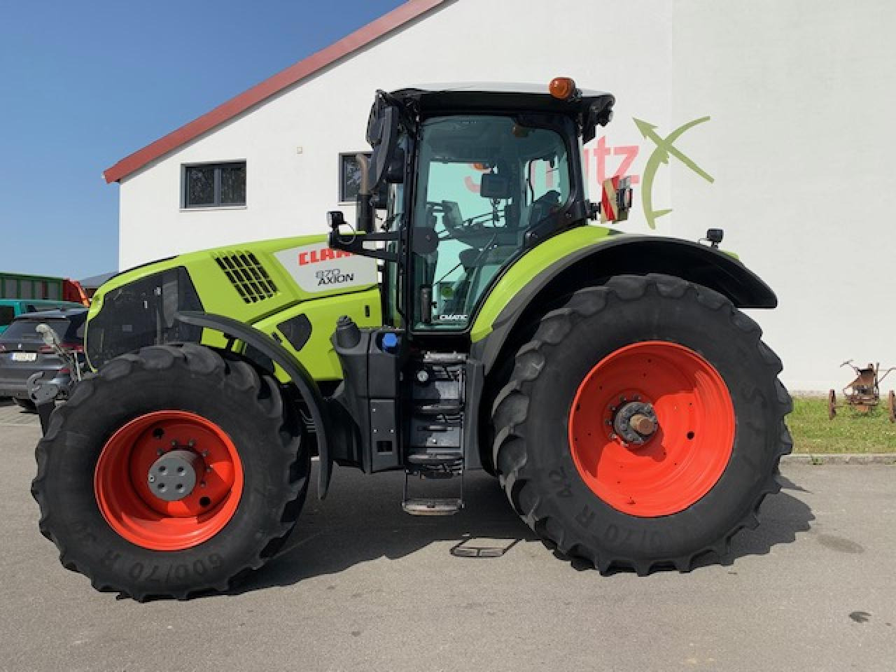 CLAAS Axion 870 CMATIC, 3255h, GPS S10, RTK, Baujahr 2018 - 拖拉机:图2 CLAAS Axion 870 CMATIC, 3255h, GPS S10, RTK, Baujahr 2018 - 拖拉机:图2