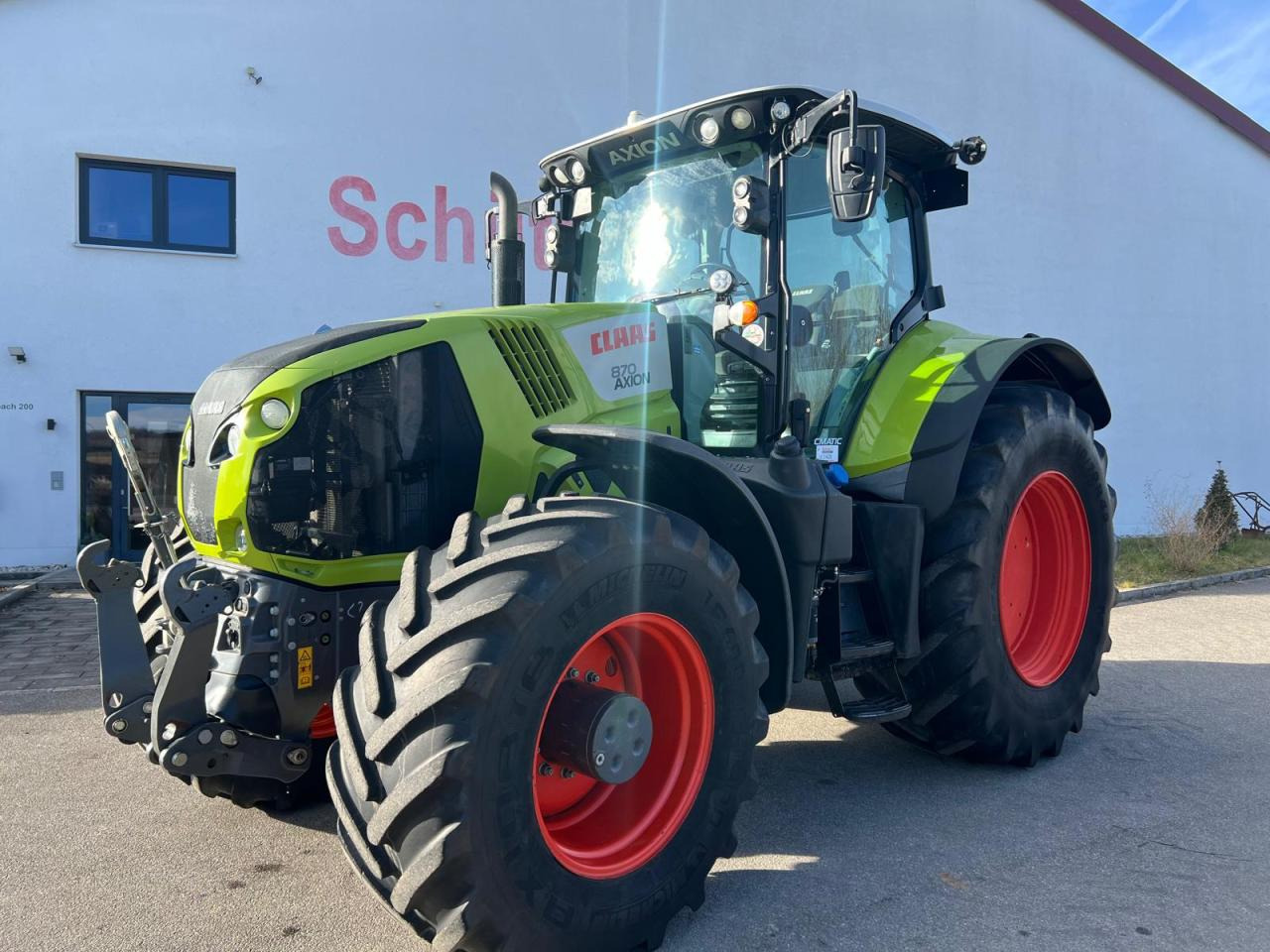 CLAAS Axion 870 CMATIC, 4900 Bh - 拖拉机:图1 CLAAS Axion 870 CMATIC, 4900 Bh - 拖拉机:图1