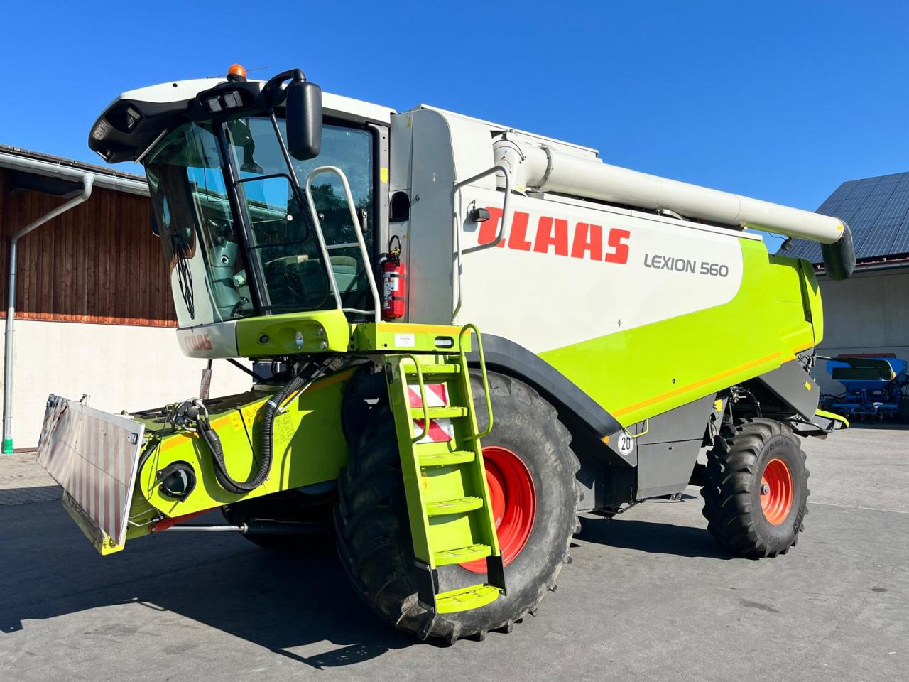 CLAAS Lexion 550, 3D, SW V750, Baujahr 2009 - 联合收割机:图2 CLAAS Lexion 550, 3D, SW V750, Baujahr 2009 - 联合收割机:图2