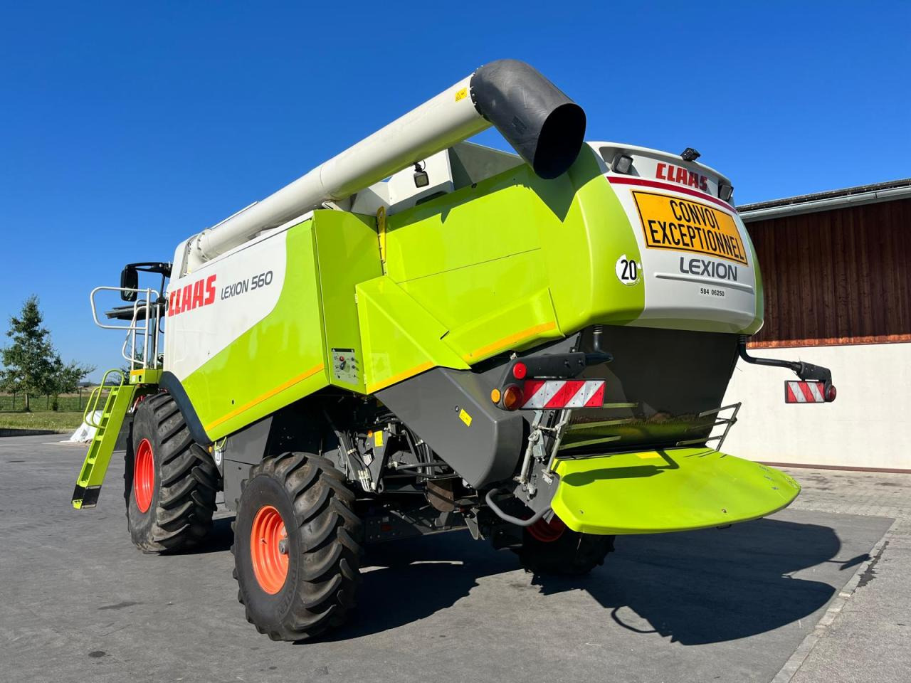 CLAAS Lexion 550, 3D, SW V750, Baujahr 2009 - 联合收割机:图4 CLAAS Lexion 550, 3D, SW V750, Baujahr 2009 - 联合收割机:图4