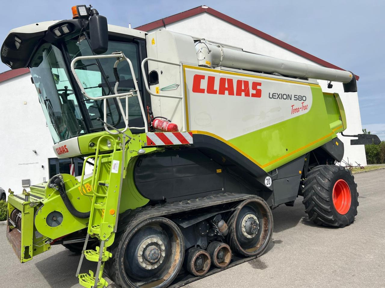 CLAAS Lexion 580 Terra Trac - 联合收割机:图1 CLAAS Lexion 580 Terra Trac - 联合收割机:图1