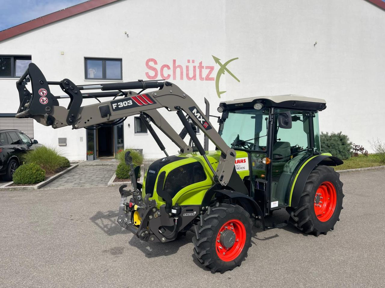CLAAS Nexos 210 mit Frontlader, 236Bh, FZW, NEUWERTIG! - 拖拉机:图1 CLAAS Nexos 210 mit Frontlader, 236Bh, FZW, NEUWERTIG! - 拖拉机:图1