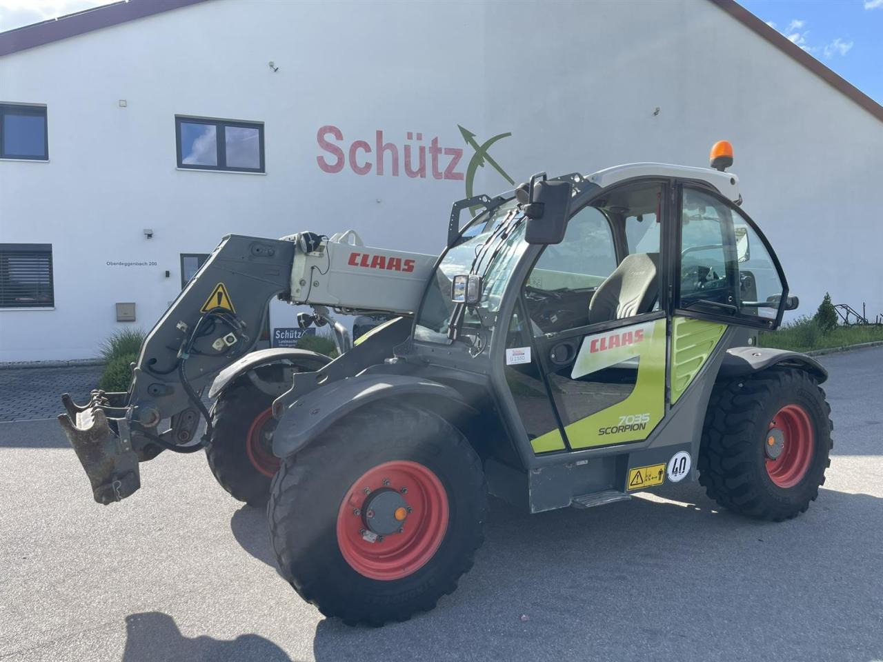 CLAAS Scorpion 7035 Teleskoplader, 40 kmh, Baujahr 2015 - 伸缩臂叉装车:图1 CLAAS Scorpion 7035 Teleskoplader, 40 kmh, Baujahr 2015 - 伸缩臂叉装车:图1