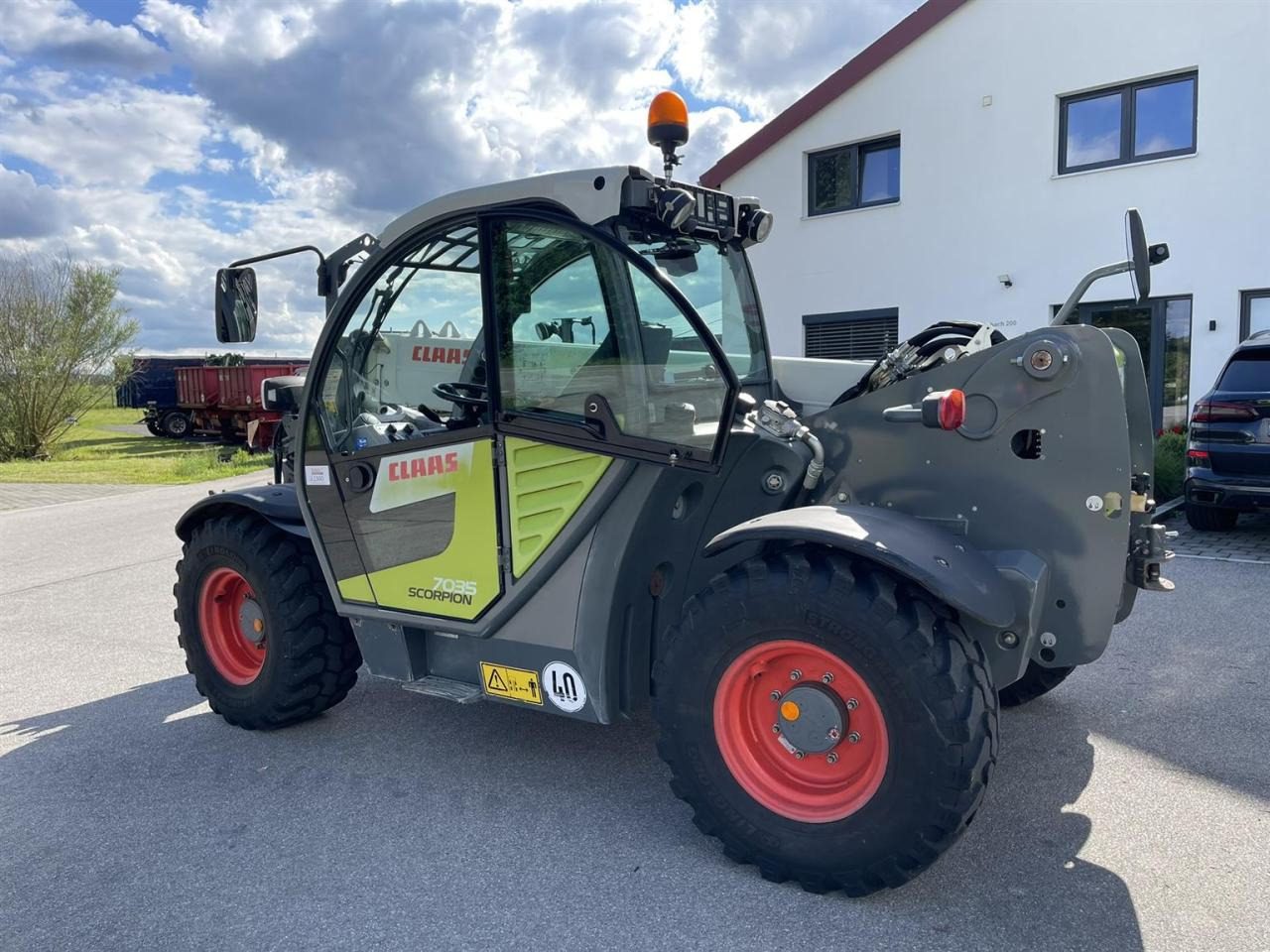 CLAAS Scorpion 7035 Teleskoplader, 40 kmh, Baujahr 2015 - 伸缩臂叉装车:图3 CLAAS Scorpion 7035 Teleskoplader, 40 kmh, Baujahr 2015 - 伸缩臂叉装车:图3