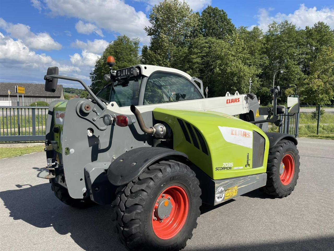CLAAS Scorpion 7035 Teleskoplader, 40 kmh, Baujahr 2015 - 伸缩臂叉装车:图5 CLAAS Scorpion 7035 Teleskoplader, 40 kmh, Baujahr 2015 - 伸缩臂叉装车:图5
