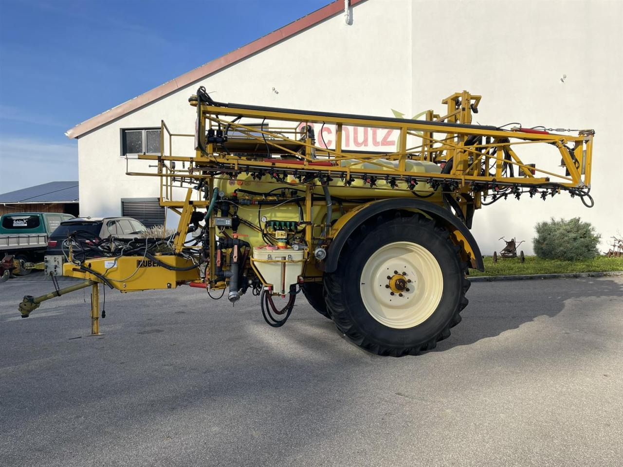 Dubex Vector mit Lenkung, 4.000 Liter Tankvolumen, 28m, Spray Control, Tank Control - 牵引式喷雾机:图2 Dubex Vector mit Lenkung, 4.000 Liter Tankvolumen, 28m, Spray Control, Tank Control - 牵引式喷雾机:图2
