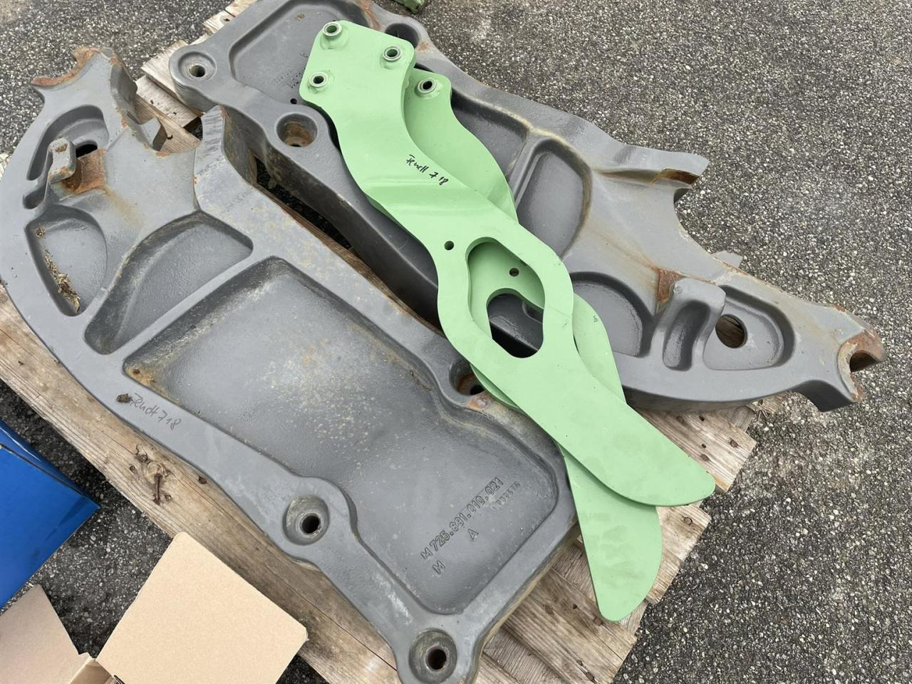 附件 Fendt Frontlader Cargo 5X85 Konsole Multikuppler：图8