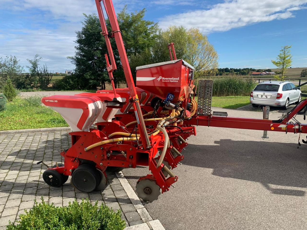 Kverneland Optima HD, mechanischer Antrieb, Reihendüngerstreuer, Visio - Säüberwachung, Baujahr 2007 - 精准播种机:图5 Kverneland Optima HD, mechanischer Antrieb, Reihendüngerstreuer, Visio - Säüberwachung, Baujahr 2007 - 精准播种机:图5