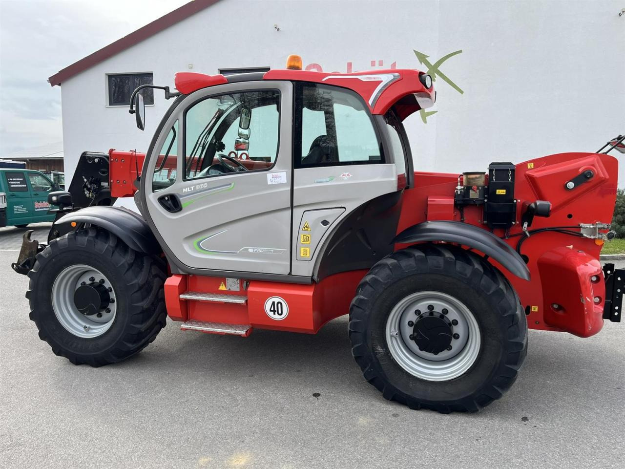 Manitou Manitou Teleskoplader MLT 960 - 伸缩臂叉装车:图2 Manitou Manitou Teleskoplader MLT 960 - 伸缩臂叉装车:图2