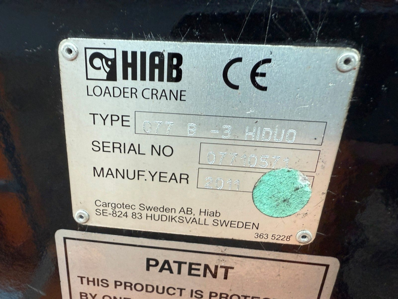 Abrollcontainer mit Hiab Kran 077 B- 3 - 吊钩升降车:图4 Abrollcontainer mit Hiab Kran 077 B- 3 - 吊钩升降车:图4