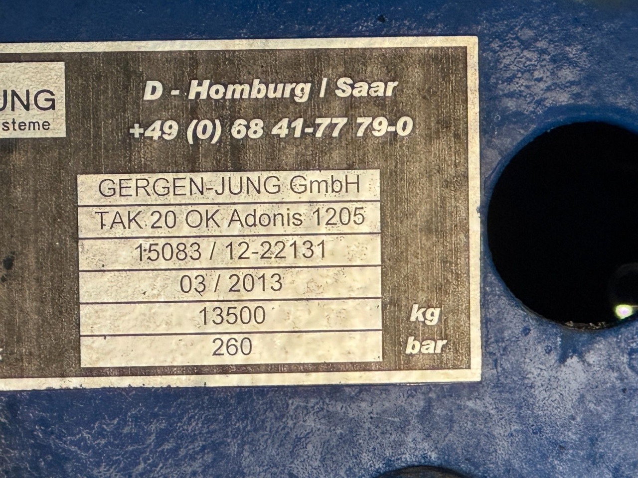 DAF XF 105.460 - Gergen Adonis TAK 20 ok 1205 - 翻斗车:图4 DAF XF 105.460 - Gergen Adonis TAK 20 ok 1205 - 翻斗车:图4
