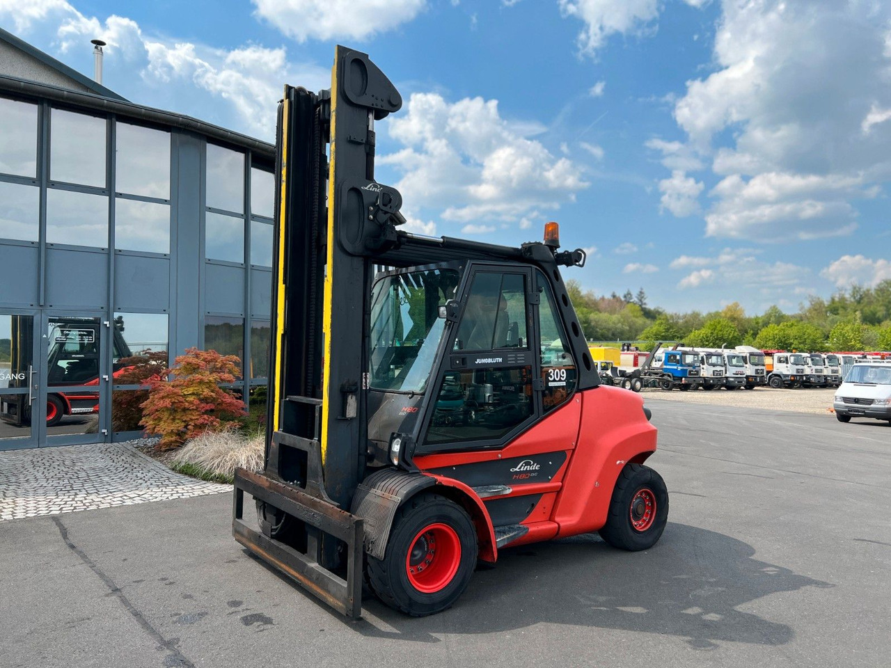 Linde H 80-900 EVO Linde H 80-900 EVO - 柴油叉车:图2 Linde H 80-900 EVO Linde H 80-900 EVO - 柴油叉车:图2