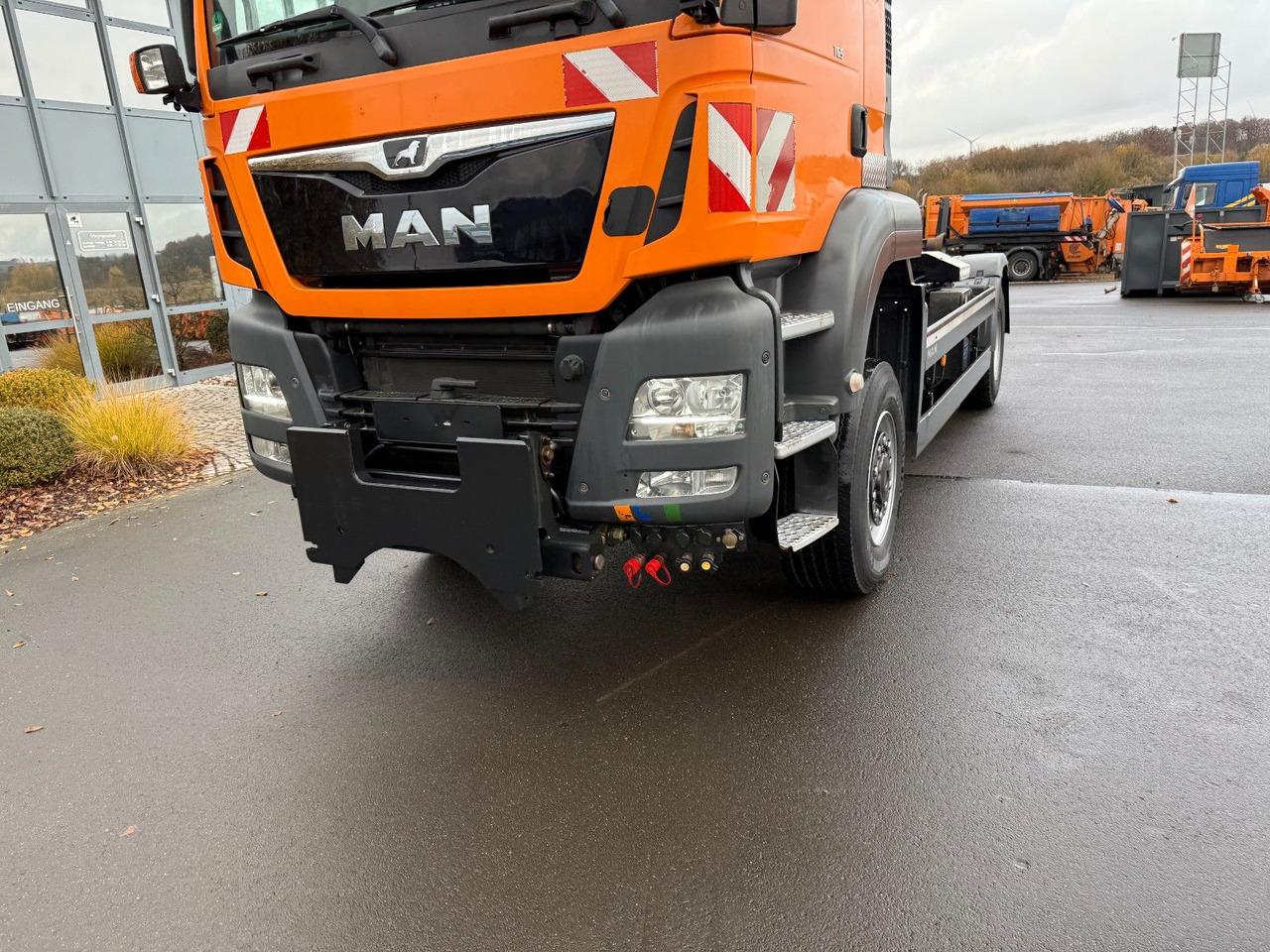 MAN TGS 18.360 4x4 Winterdienst Meiller Abroller - 吊钩升降车:图3 MAN TGS 18.360 4x4 Winterdienst Meiller Abroller - 吊钩升降车:图3