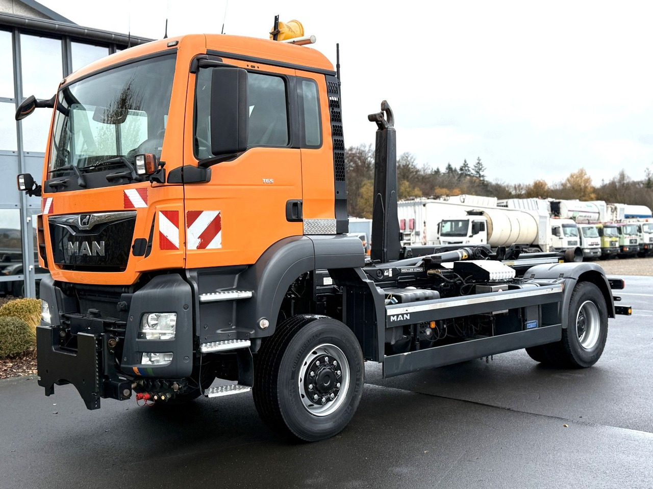 MAN TGS 18.360 4x4 Winterdienst Meiller Abroller - 吊钩升降车:图1 MAN TGS 18.360 4x4 Winterdienst Meiller Abroller - 吊钩升降车:图1