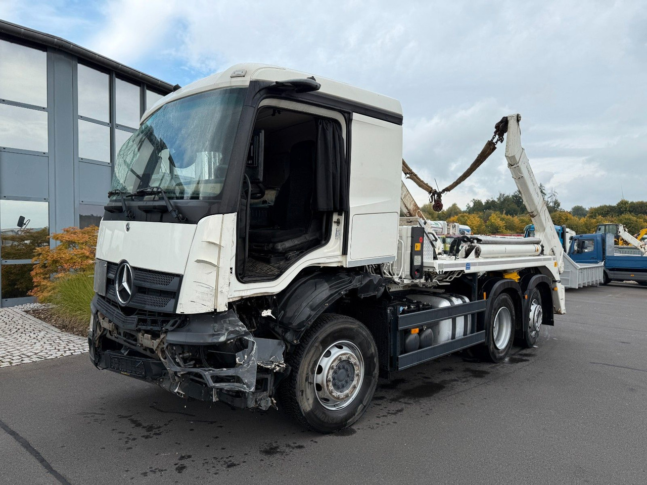 翻斗车 Mercedes-Benz Actros 2543 6x2 Meiller AK 16.T：图7