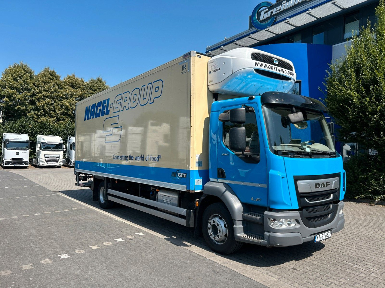 DAF LF 260 FA 16 t, TK T-1200R-50 Monotemp. - 冷藏车:图1 DAF LF 260 FA 16 t, TK T-1200R-50 Monotemp. - 冷藏车:图1