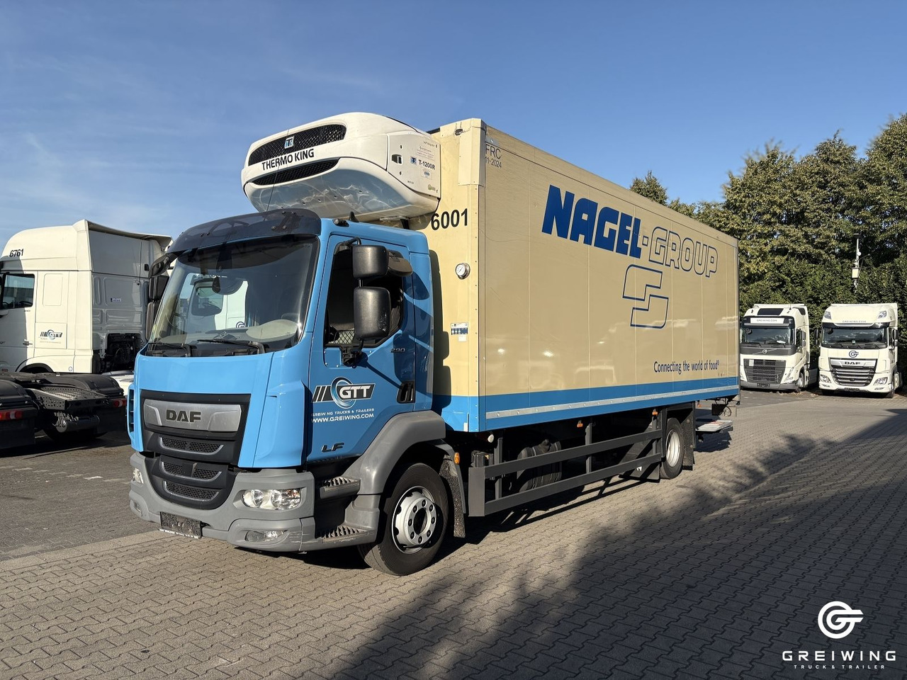 DAF LF 290 FA 16 to. Monotemp. TK T1200 - 冷藏车:图1 DAF LF 290 FA 16 to. Monotemp. TK T1200 - 冷藏车:图1