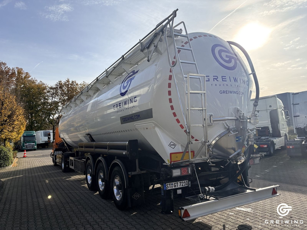 Feldbinder KIP 60.3 - 筒仓拖车:图5 Feldbinder KIP 60.3 - 筒仓拖车:图5