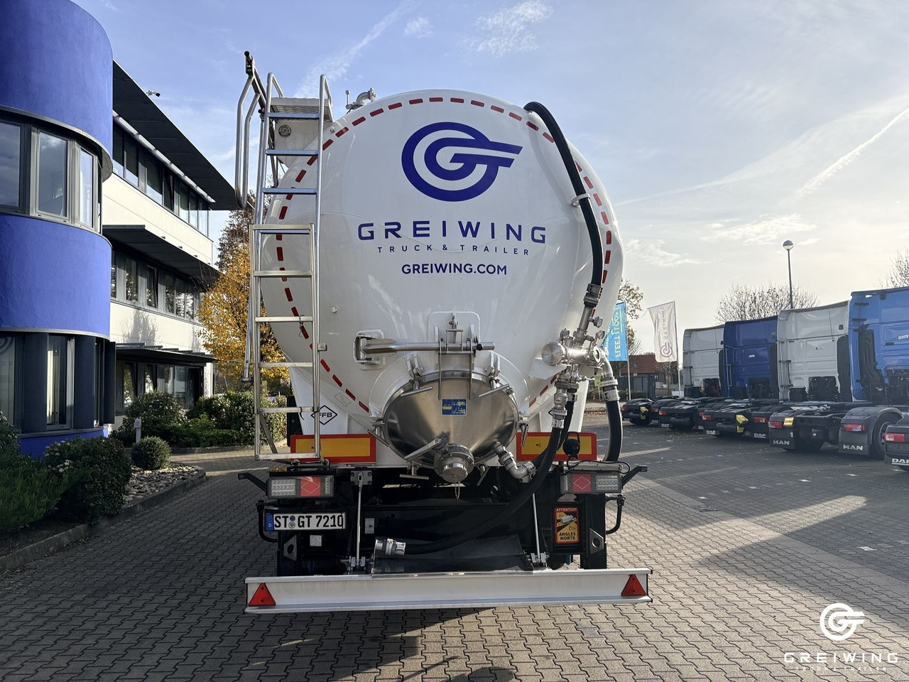 Feldbinder KIP 60.3 - 筒仓拖车:图4 Feldbinder KIP 60.3 - 筒仓拖车:图4