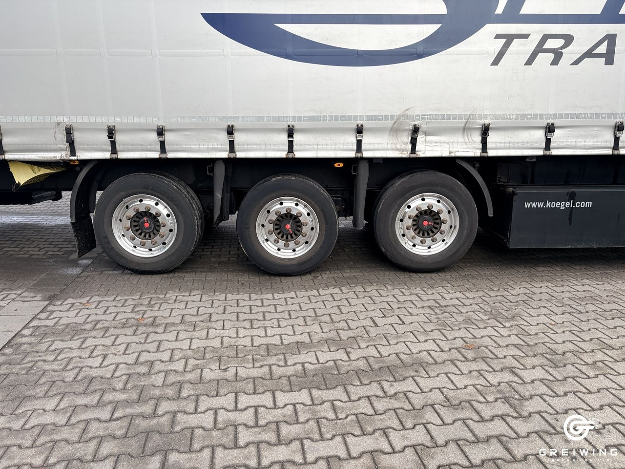 Kögel SN24, Alu, Liftachse, Lenkachse, Coil, SAF - 侧帘半拖车:图3 Kögel SN24, Alu, Liftachse, Lenkachse, Coil, SAF - 侧帘半拖车:图3