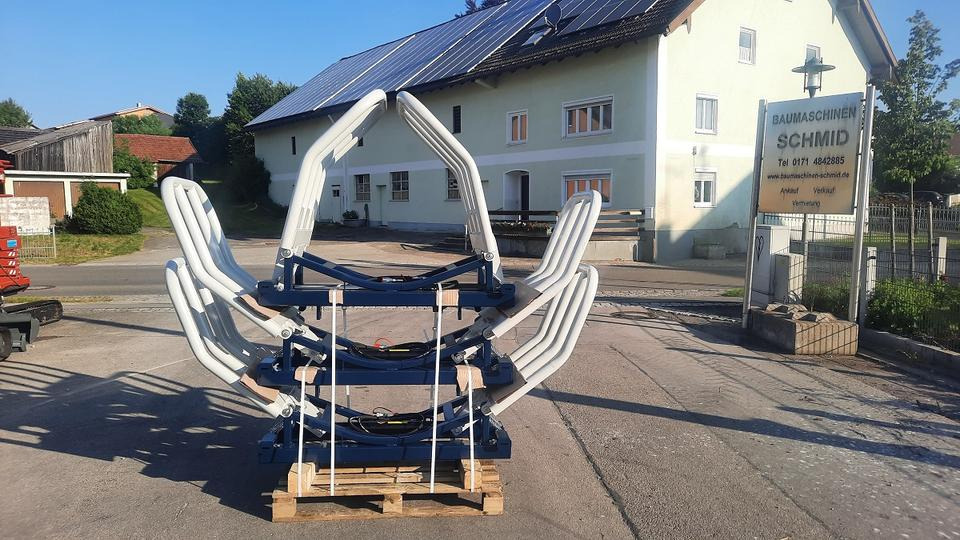 Ballenzange Ballengabel Euro Rundbellenzange Silozange Hoflader - 夹具:图1 Ballenzange Ballengabel Euro Rundbellenzange Silozange Hoflader - 夹具:图1