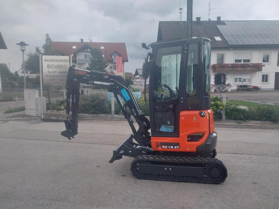 Eurocomach 18ZT Minibagger Kubota Bagger Kettenbagger - 小型挖掘机:图1 Eurocomach 18ZT Minibagger Kubota Bagger Kettenbagger - 小型挖掘机:图1