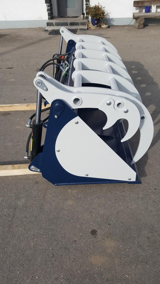 Greifschaufel 2,2m Euro Frontlader Kramer Volvo Radlader Cat - 装载机铲斗:图2 Greifschaufel 2,2m Euro Frontlader Kramer Volvo Radlader Cat - 装载机铲斗:图2