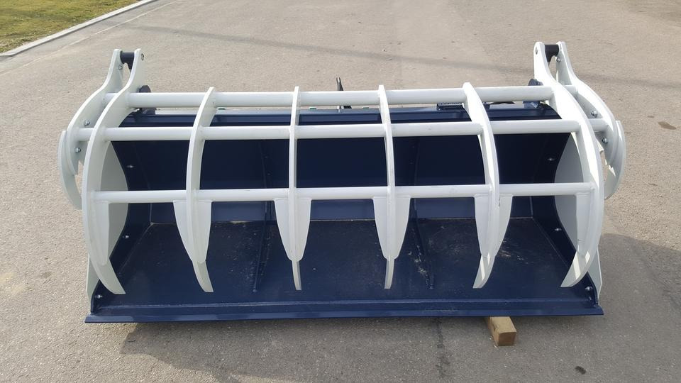 Greifschaufel 2,2m Euro Frontlader Kramer Volvo Radlader Cat - 装载机铲斗:图1 Greifschaufel 2,2m Euro Frontlader Kramer Volvo Radlader Cat - 装载机铲斗:图1