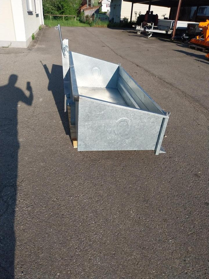 Kippmulde 2m Heckmulde Transportbox verzinkt Heckcontainer - 装载机铲斗:图3 Kippmulde 2m Heckmulde Transportbox verzinkt Heckcontainer - 装载机铲斗:图3