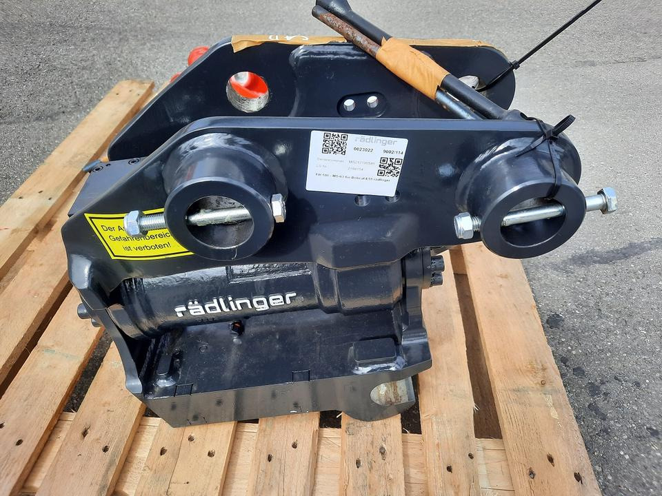 Rädlinger Tilt 3,5 - 6to Powertilt Minibagger Schwenkmotor Bobcat - 倾斜旋转器 适用于 小型挖掘机:图1 Rädlinger Tilt 3,5 - 6to Powertilt Minibagger Schwenkmotor Bobcat - 倾斜旋转器 适用于 小型挖掘机:图1