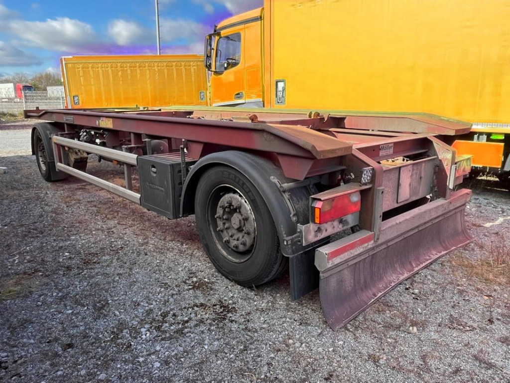 HUEFFERMANN HUEFFERMANN 2-achs Abrollanhänger Containeranhänger HAR 18.70 Außenrollenanhg. - 滚出式/ 箕斗拖车:图3 HUEFFERMANN HUEFFERMANN 2-achs Abrollanhänger Containeranhänger HAR 18.70 Außenrollenanhg. - 滚出式/ 箕斗拖车:图3