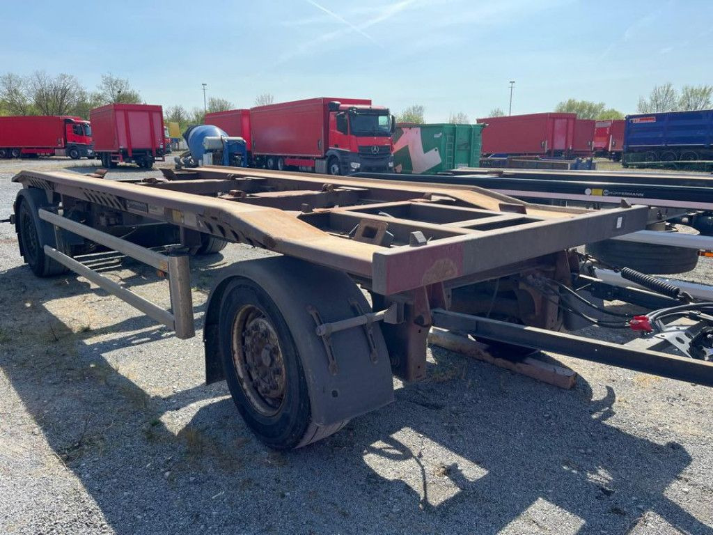 Hüffermann 2-achs Abrollanhänger HAR 18.70 Containeranhänge - 滚出式/ 箕斗拖车:图2 Hüffermann 2-achs Abrollanhänger HAR 18.70 Containeranhänge - 滚出式/ 箕斗拖车:图2