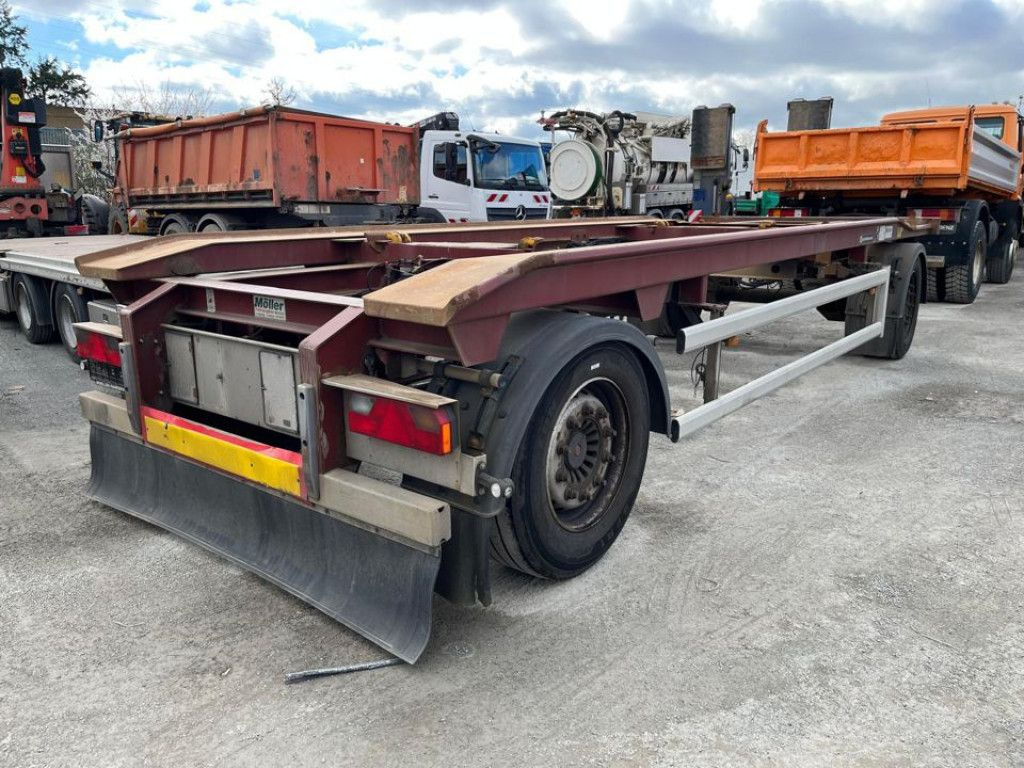 Hüffermann 2-achs Abrollanhänger HAR 18.70 Containeranhänge - 滚出式/ 箕斗拖车:图5 Hüffermann 2-achs Abrollanhänger HAR 18.70 Containeranhänge - 滚出式/ 箕斗拖车:图5