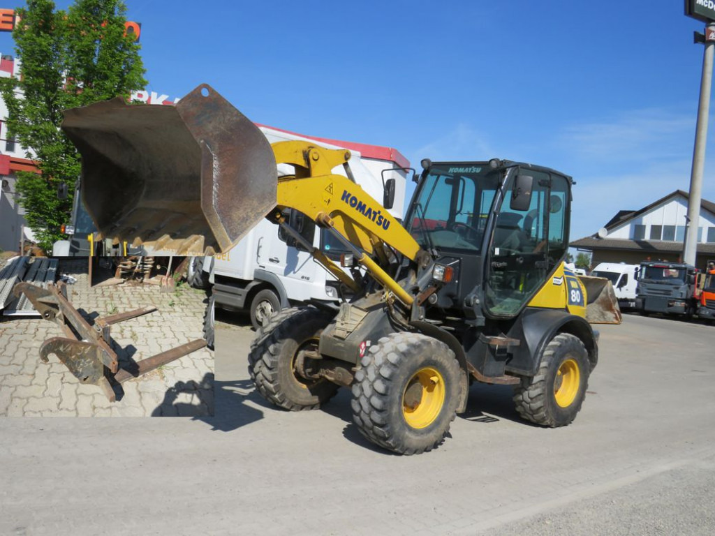 KOMATSU HANOMAG Radlader WA 80 - 6 Radlader - 轮式装载机:图1 KOMATSU HANOMAG Radlader WA 80 - 6 Radlader - 轮式装载机:图1