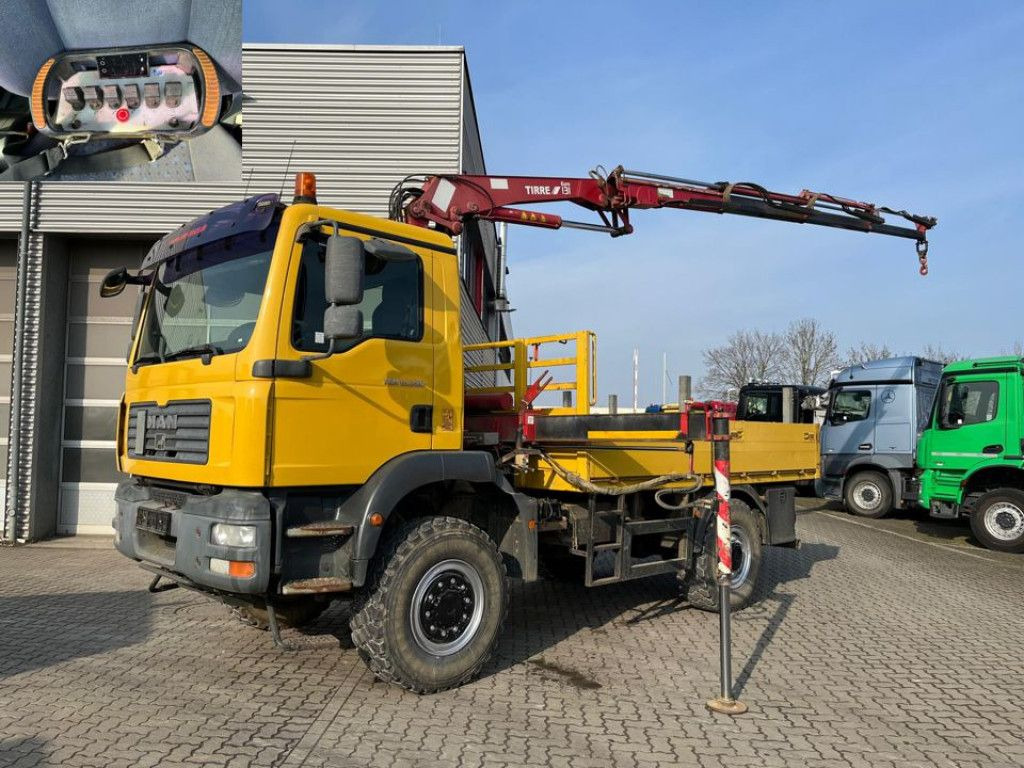 MAN TG-M 18.280 4x4 Pritsche Kran Singelreifen Funkf - 起重车, 栏板式/ 平板卡车:图3 MAN TG-M 18.280 4x4 Pritsche Kran Singelreifen Funkf - 起重车, 栏板式/ 平板卡车:图3