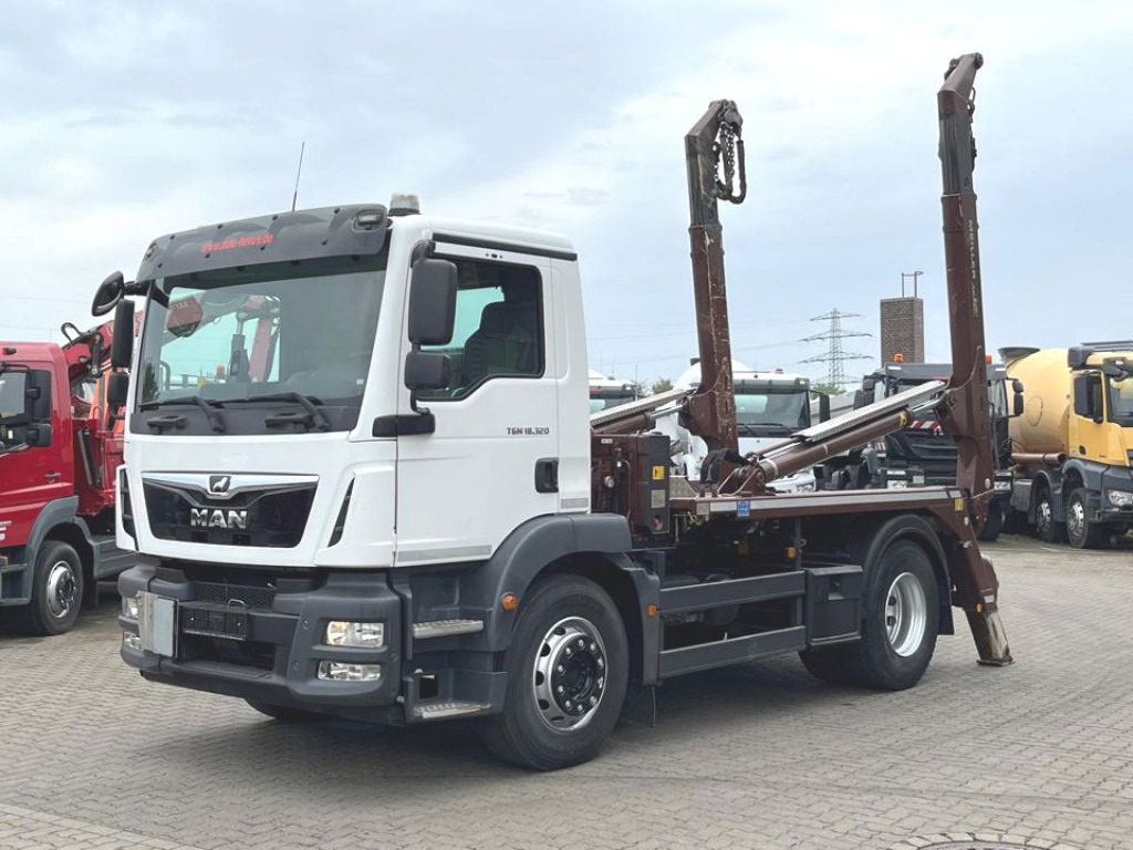 MAN TG-M 18.320 4x2 Absetzkipper Meiller, Funk - 箕斗装载车:图1 MAN TG-M 18.320 4x2 Absetzkipper Meiller, Funk - 箕斗装载车:图1