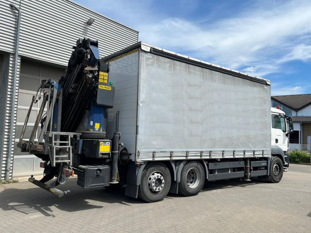 MAN TG-S 26.360 6x2-2LL Pritsche Heckkran 34m/to, Ji - 栏板式/ 平板卡车, 起重车:图5 MAN TG-S 26.360 6x2-2LL Pritsche Heckkran 34m/to, Ji - 栏板式/ 平板卡车, 起重车:图5
