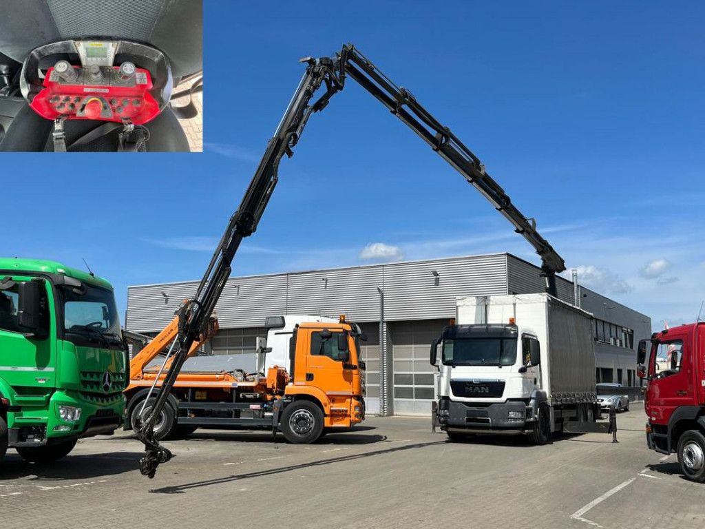 MAN TG-S 26.360 6x2-2LL Pritsche Heckkran 34m/to, Ji - 栏板式/ 平板卡车, 起重车:图3 MAN TG-S 26.360 6x2-2LL Pritsche Heckkran 34m/to, Ji - 栏板式/ 平板卡车, 起重车:图3