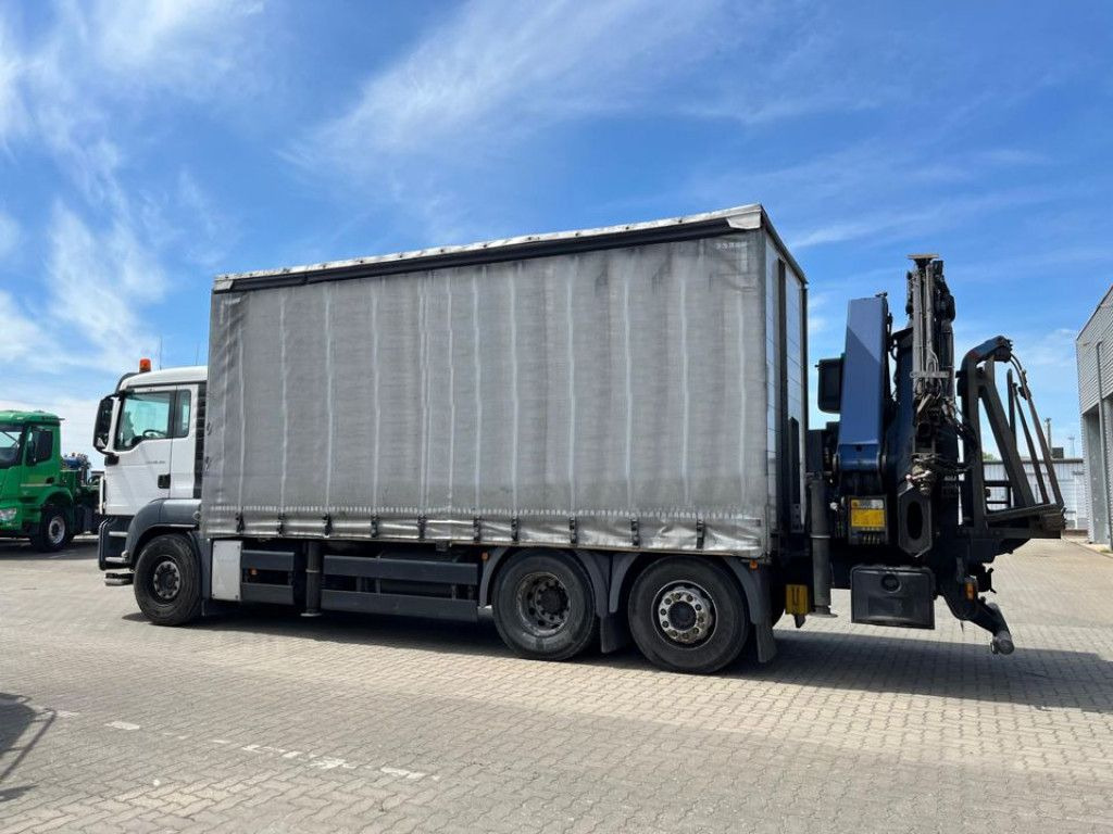 MAN TG-S 26.360 6x2-2LL Pritsche Heckkran 34m/to, Ji - 栏板式/ 平板卡车, 起重车:图4 MAN TG-S 26.360 6x2-2LL Pritsche Heckkran 34m/to, Ji - 栏板式/ 平板卡车, 起重车:图4