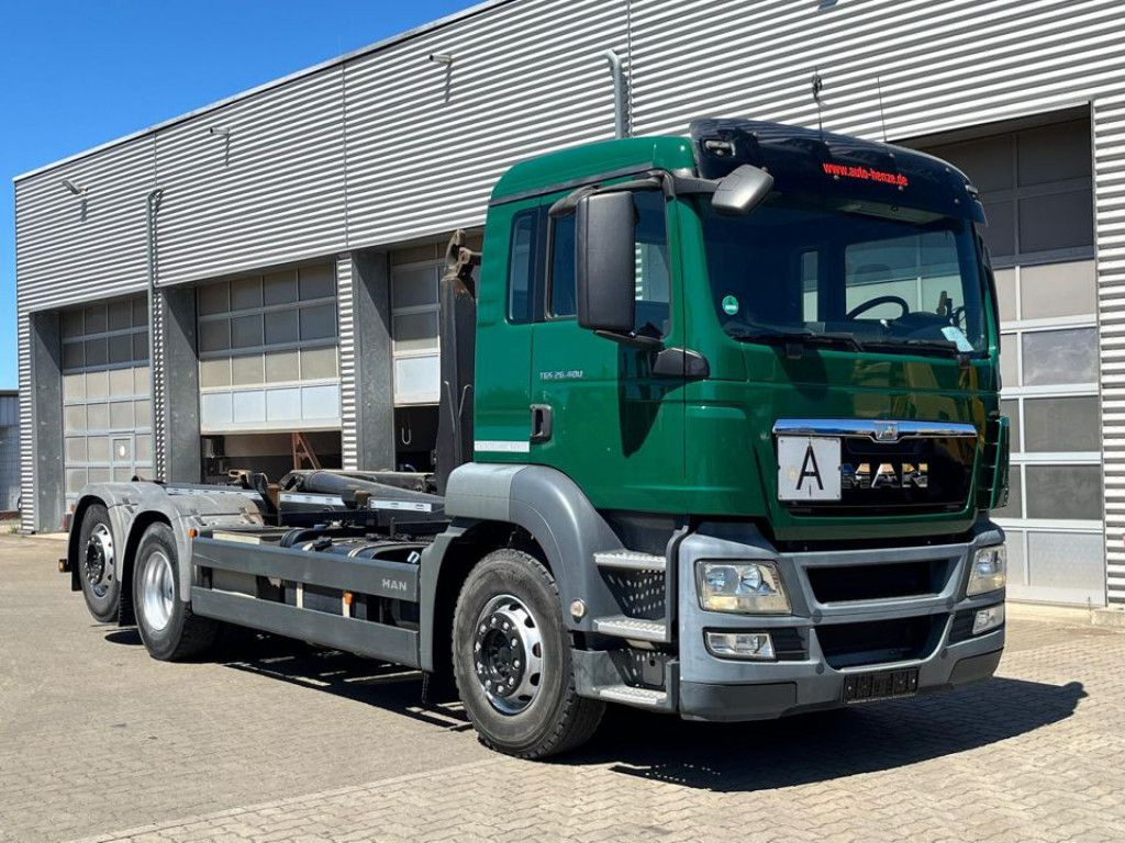 MAN TG-S 26.400 6x2-2 BL Abrollkipper org. nur237TKM - 吊钩升降车:图2 MAN TG-S 26.400 6x2-2 BL Abrollkipper org. nur237TKM - 吊钩升降车:图2