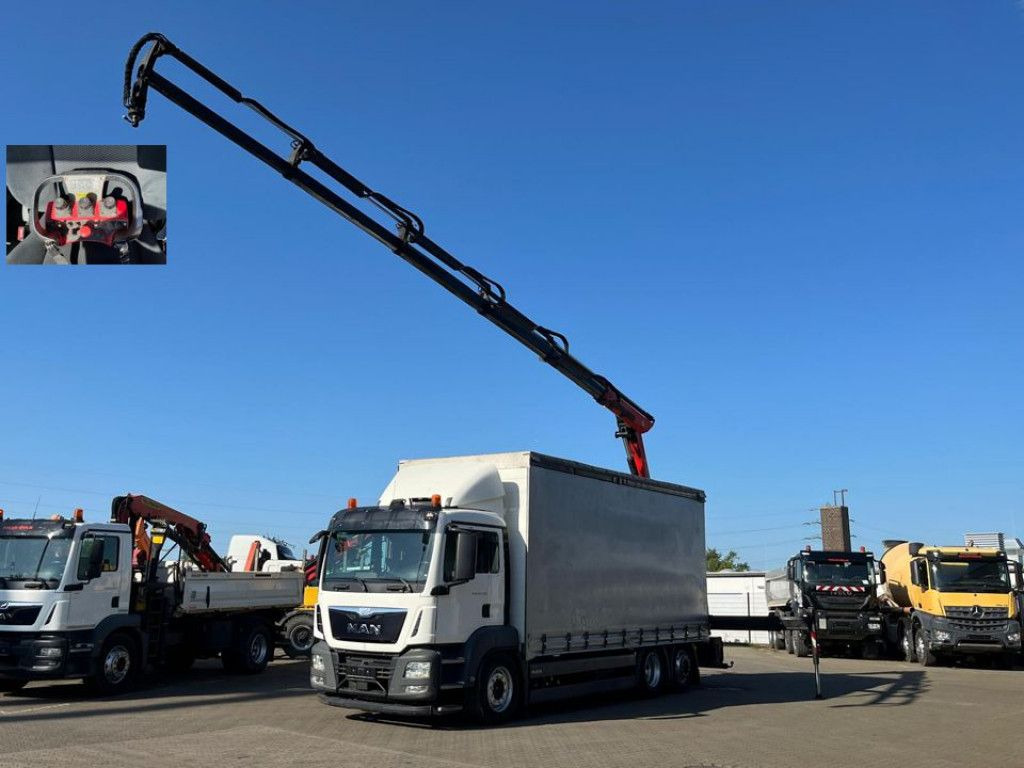 MAN TG-S 26.400 6x2-2 BL Pritsche Heckkran 5xhydr.Au - 起重车:图1 MAN TG-S 26.400 6x2-2 BL Pritsche Heckkran 5xhydr.Au - 起重车:图1