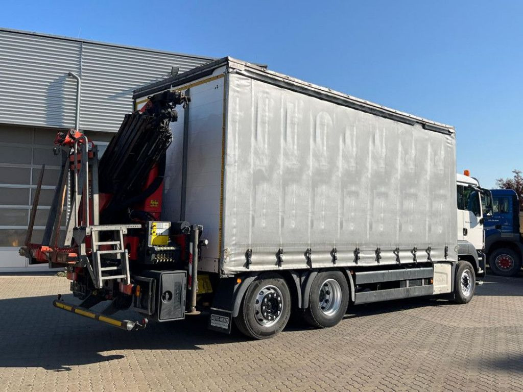 MAN TG-S 26.400 6x2-2 BL Pritsche Heckkran 5xhydr.Au - 起重车:图4 MAN TG-S 26.400 6x2-2 BL Pritsche Heckkran 5xhydr.Au - 起重车:图4