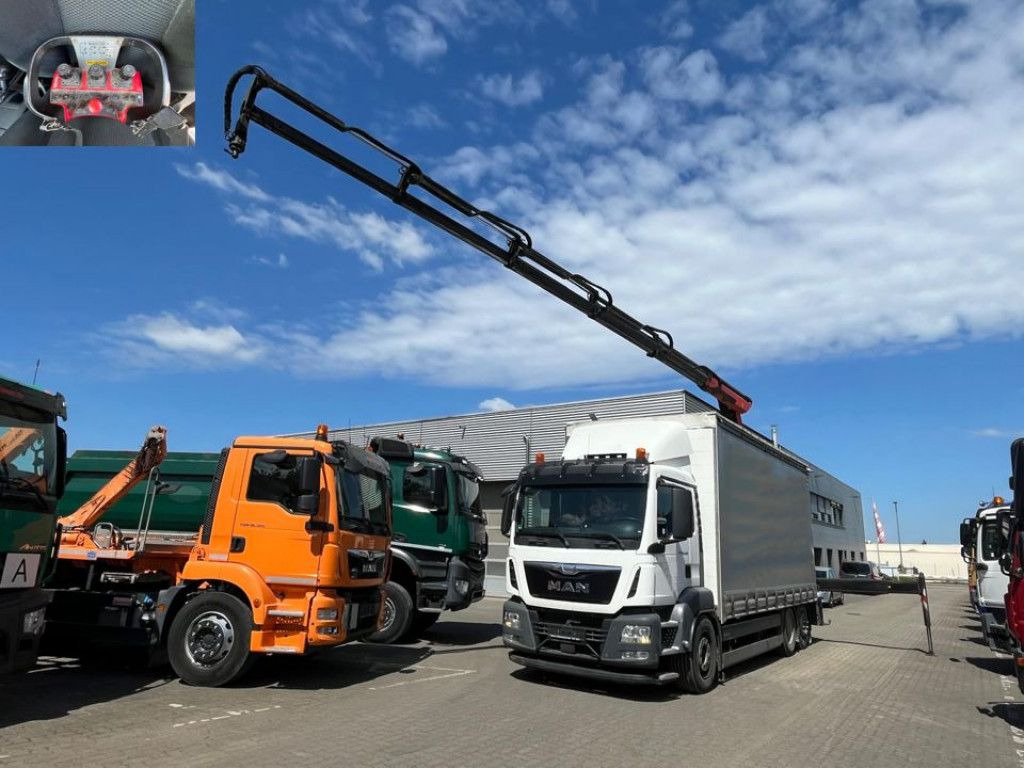 MAN TG-S 26.400 6x2-2 BL Pritsche Heckkran 5xhydr.Au - 起重车:图1 MAN TG-S 26.400 6x2-2 BL Pritsche Heckkran 5xhydr.Au - 起重车:图1