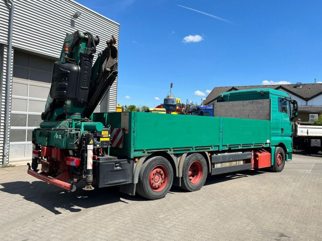 MAN TG-X 26.440 6x2-2 BL Pritsche Heckkran Fassi 360 - 栏板式/ 平板卡车, 起重车:图4 MAN TG-X 26.440 6x2-2 BL Pritsche Heckkran Fassi 360 - 栏板式/ 平板卡车, 起重车:图4