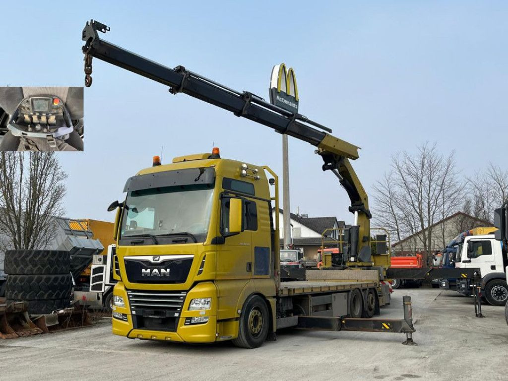 MAN TG-X 26.500 6x2-2 LL Pritsche Heckkran 53m/to, F - 起重车:图1 MAN TG-X 26.500 6x2-2 LL Pritsche Heckkran 53m/to, F - 起重车:图1