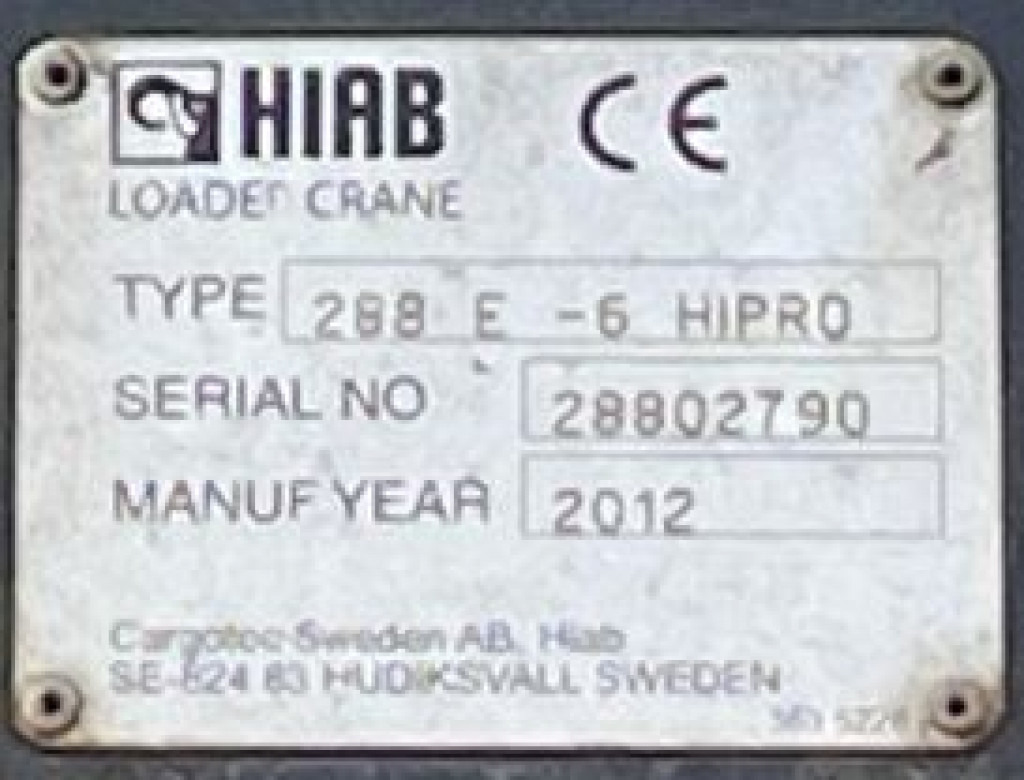 栏板式/ 平板卡车, 起重车 MERCEDES-BENZ Actros 2546 L 6x2  Pritsche Heckkran Hiab 288 6xhyd:图7 栏板式/ 平板卡车, 起重车 MERCEDES-BENZ Actros 2546 L 6x2  Pritsche Heckkran Hiab 288 6xhyd:图7