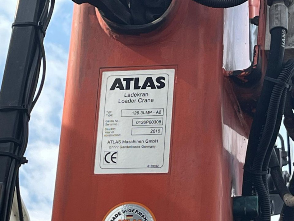 MERCEDES-BENZ Arocs 1835 K 2-Achs Kipper Kran Atlas 126.3 - 翻斗车, 起重车:图5 MERCEDES-BENZ Arocs 1835 K 2-Achs Kipper Kran Atlas 126.3 - 翻斗车, 起重车:图5