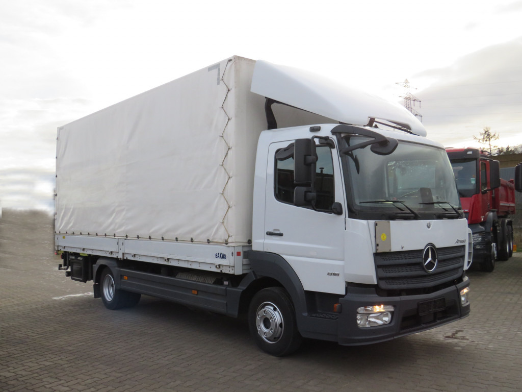 MERCEDES-BENZ Atego 818 L Pritsche LBW LBW 1 to AHK+Luftans - 侧帘货车:图5 MERCEDES-BENZ Atego 818 L Pritsche LBW LBW 1 to AHK+Luftans - 侧帘货车:图5