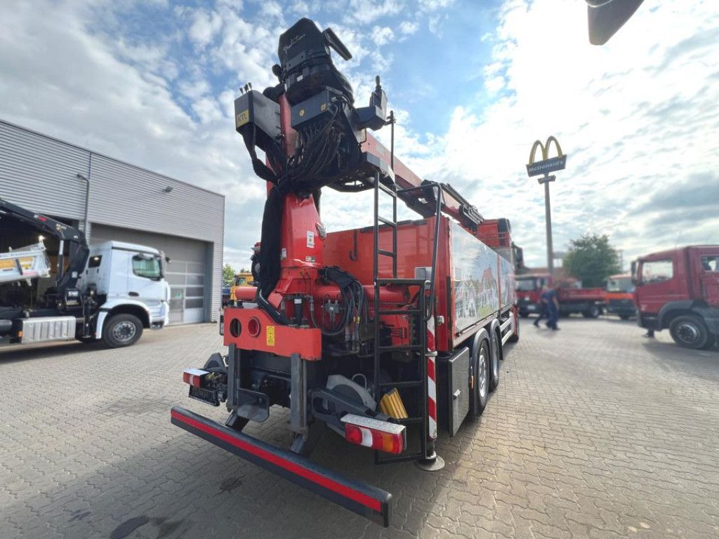 Mercedes-Benz Actros 2648 L 6x2 Pritsche Heckkran 3xhydr.Aussc - 栏板式/ 平板卡车, 起重车:图4 Mercedes-Benz Actros 2648 L 6x2 Pritsche Heckkran 3xhydr.Aussc - 栏板式/ 平板卡车, 起重车:图4